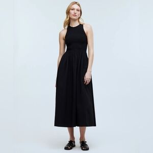 Madewell Black Midi Dress